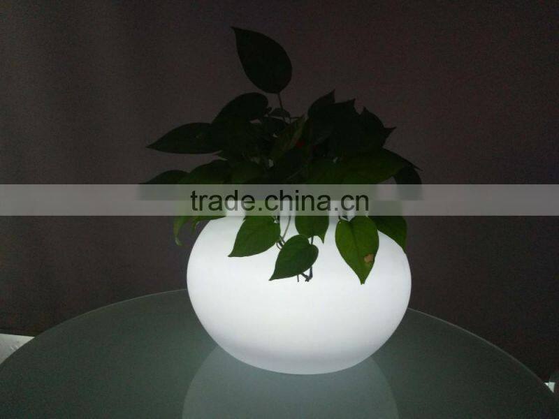 Foshionable outdoor waterproof led display led flower pot for party
