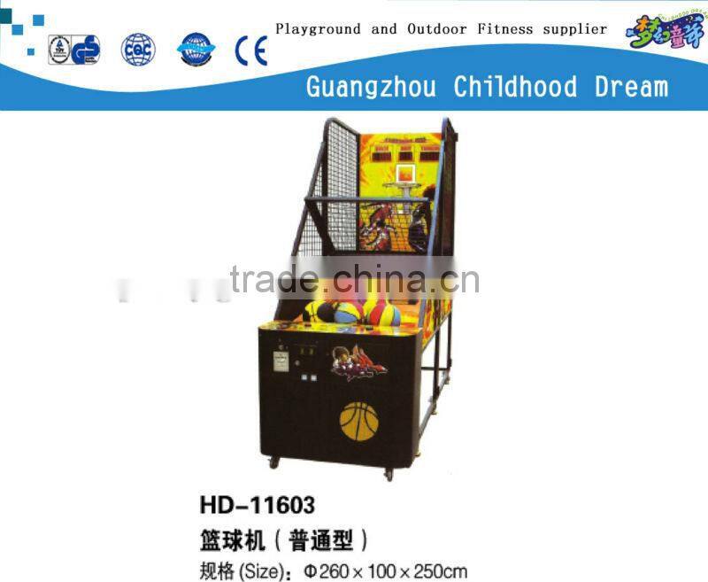 (HD-11603) coin operated basketball game machine kids coin operated game machine basketball game machine 24H 0086130702901
