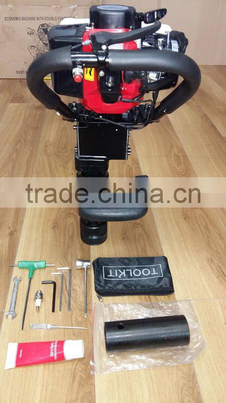 50mm 55mm 70mm Mini Gas Hammer Piling Driver Portable Gasoline Powered Post Driver