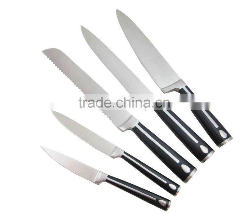 Good Quantity Wooden window Box Packing Knife Set Kitchen