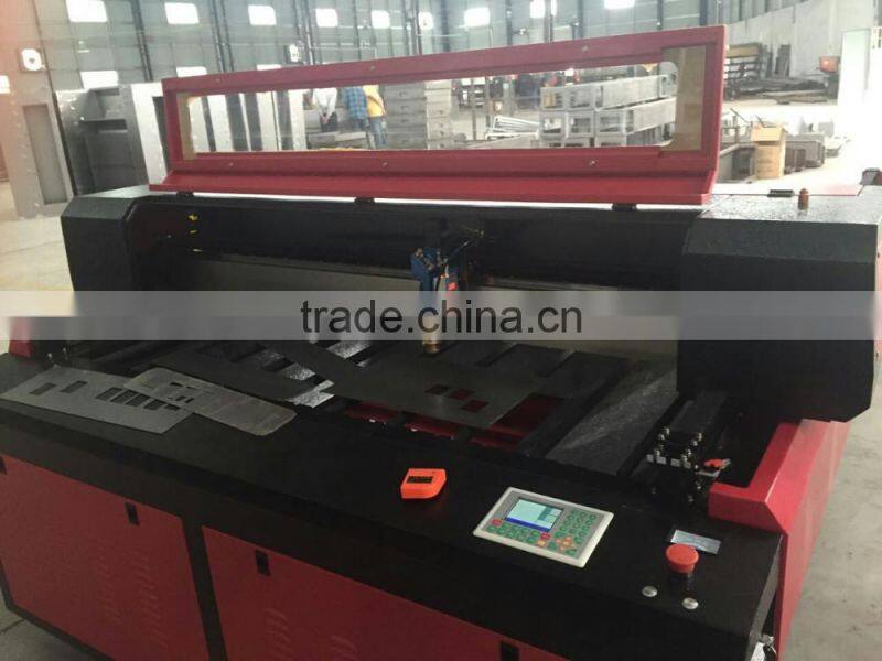 1325 150W low price laser cutting bed , China manufacturer CO2 laser cutter for sale with auto focus system