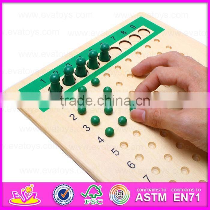 2016 brand new preschool child digital toy set,fashion wooden digital toy set,educational kid wooden brain games set W11A037