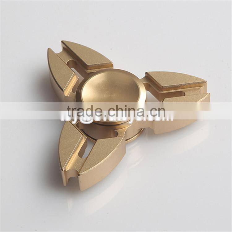 Hot new fingertips metal spiral fingers gyro hand toy spinner best anxiety release metal fidget toy spinner W01A247