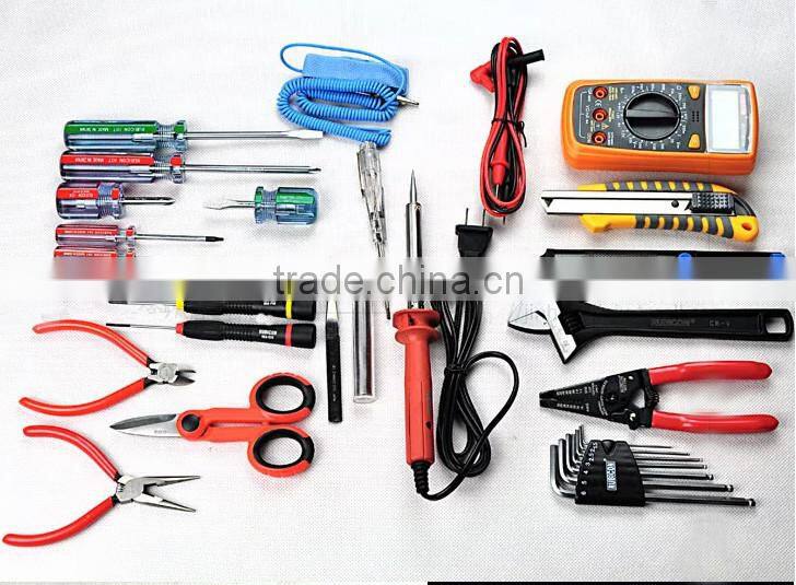Hand 29pcs electrician tool kits bag