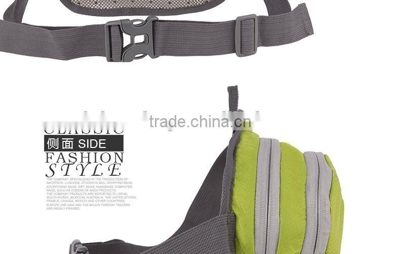 Customized outdoor sports water bottle waist bag