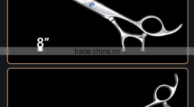 QJE-P08 pet scissors for dogs beauty with razor edge