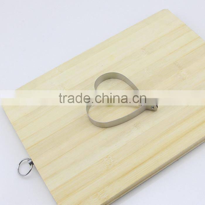 Hot Selling Novelty Cook Fried Egg Pancake Stainless Steel Heart Shaper Mould Mold Kitchen Tool Rings