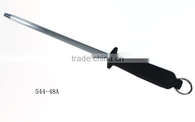 544-48A 8" SHARPENING STEEL WITH PP HANDLE