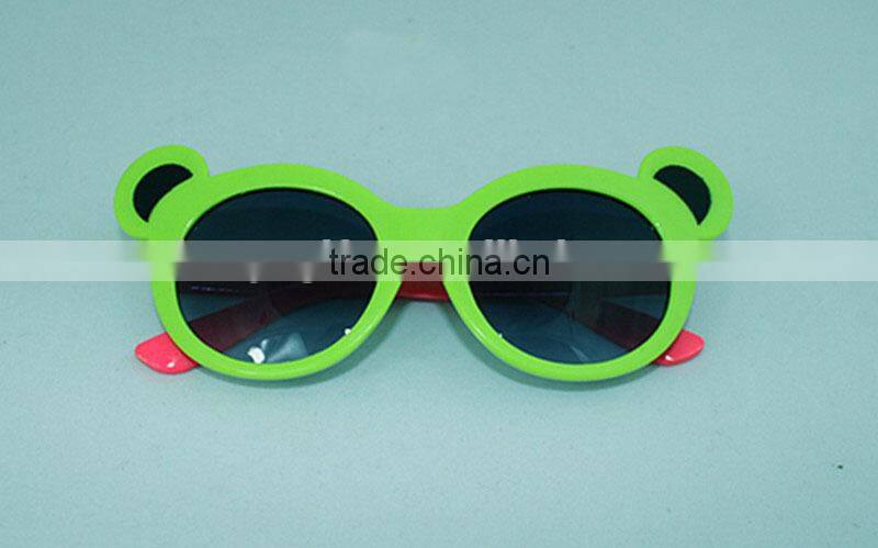 Cute Panda-Shape Glasses Kids Sun Glasses Fashionable Plastic Sunglasses