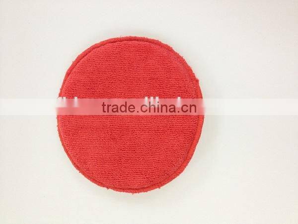 Auto care microfiber car polishing wax applicator