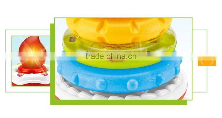 kids plastic toy battery operated music cake toy
