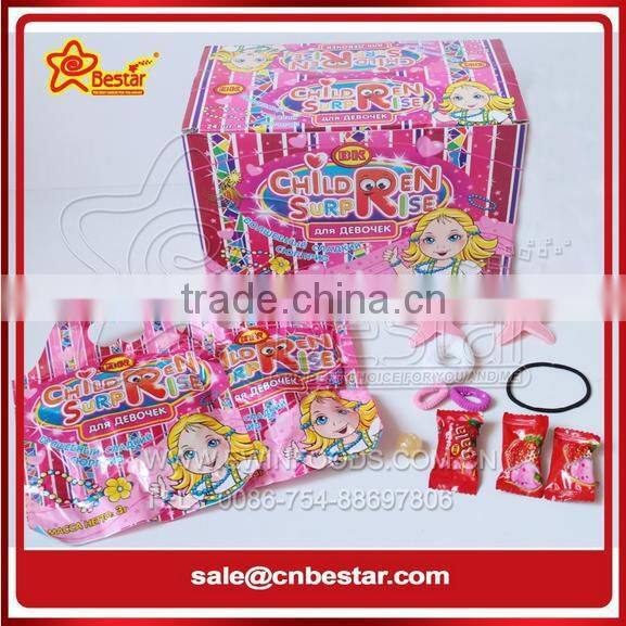 Fruity Flavour Gummy Roll Candy With Popping Candy