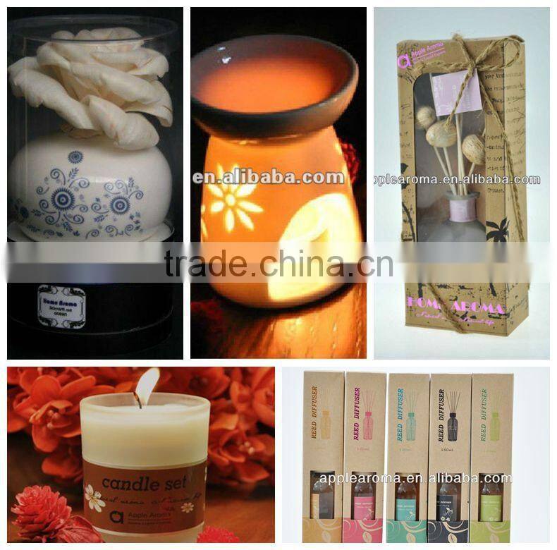 aroma reed diffuser with glass bottle /air freshener /diffuser gift set /perfume aroma oil reed diffuser /wooden diffuser