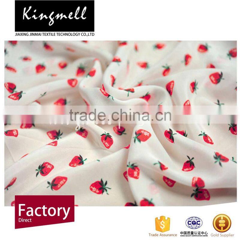 Italian mulberry silk fabric textile fabric digital print silk fabric