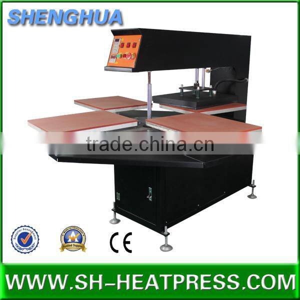Automatic four working position heat press sublimation machine
