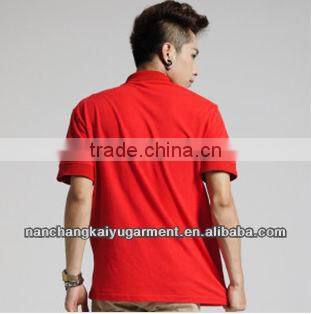 wholesale and customed cotton fashionable new design polo shirts for men