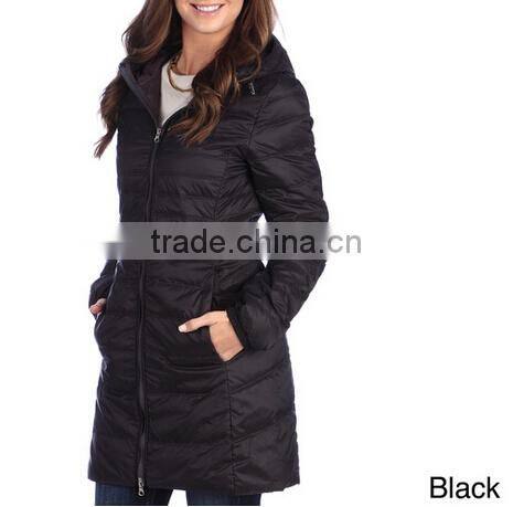 United Face Women's Lightweight Hooded Down Coat