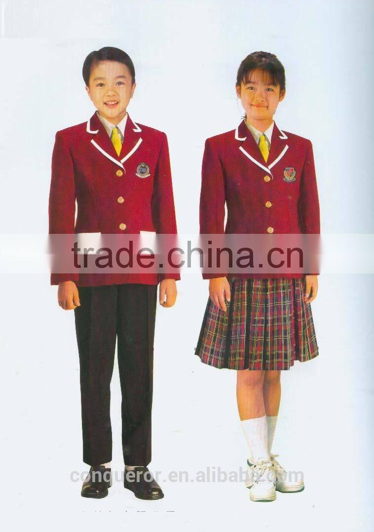 high school clothing.bespoke uniform SHT622