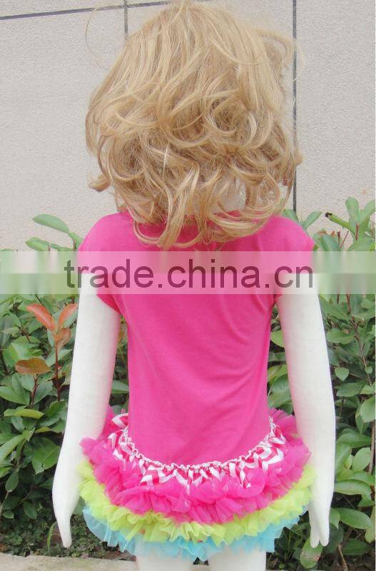 Latest Skirt Design Hot Girls In Chevron Mini Skirt Fashion Cotton Casual Children Mini Skirts