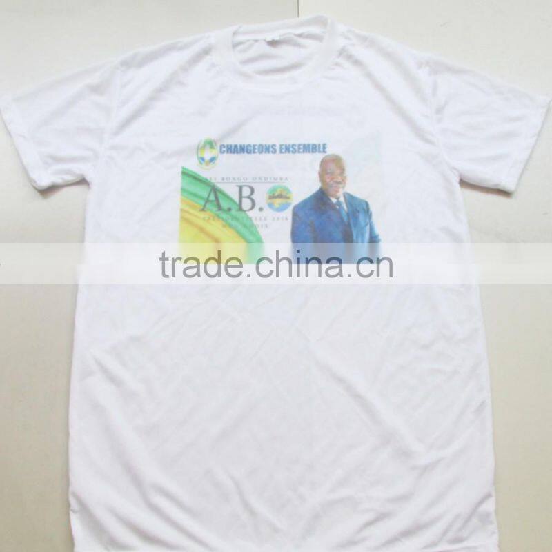 new style new fashion white sheap printing t-shirt