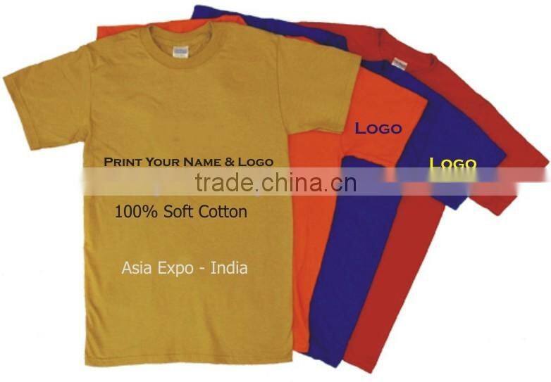 Promotion Branded T-Shirts with logo printed