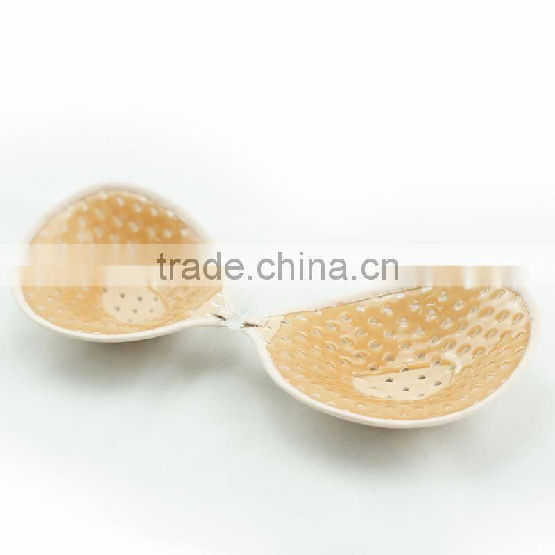 Sexy and Comfortable Stealth Seamless self adhensive fancy lace bra