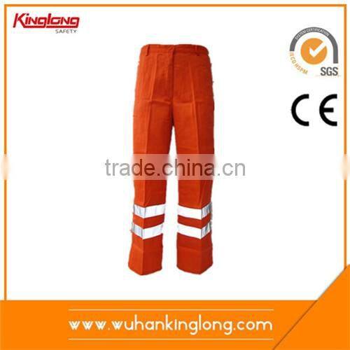 High Visibility work pants reflective safety workwear