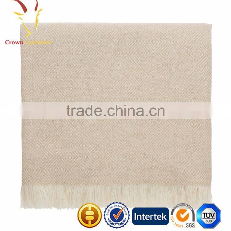 High Quality Baby Cable Cashmere Throw and Blankets