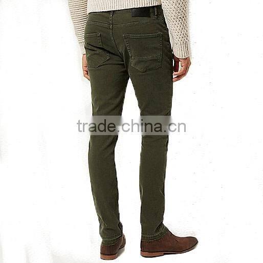 Mens Funky Capri Stone Washed Denim Pants