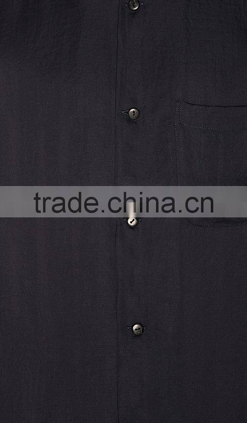 China Unique Design Men Casual Back Screen Printing Shirts