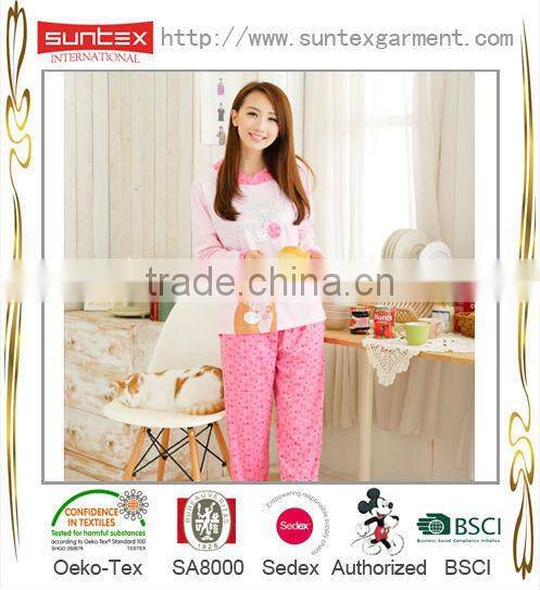 Made In China Long Sleeve Women's Dresses Fashion Ladies Sexy Asian Sleepwear