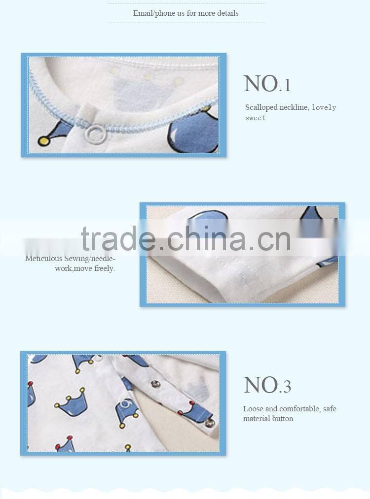 baby 100% cotton onesie short sleeve plain rompers