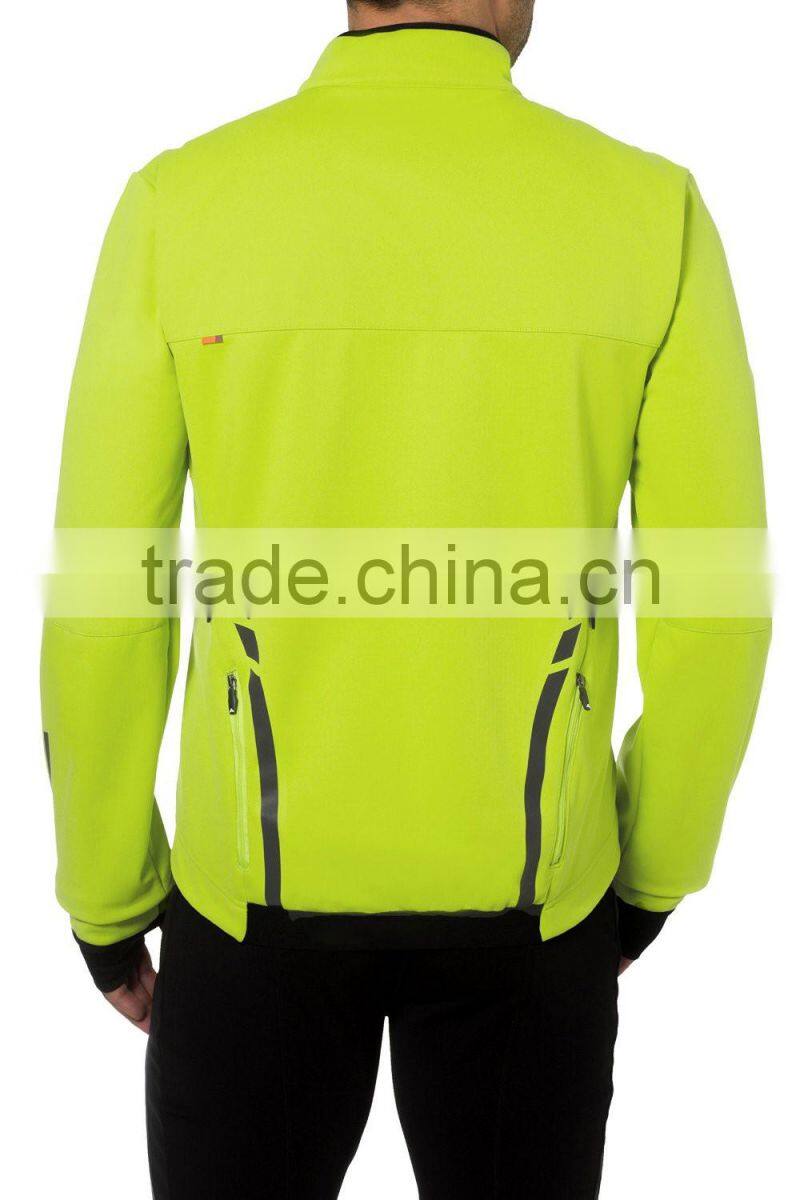2016 men fashion long stylish cycling jacket with back pocket