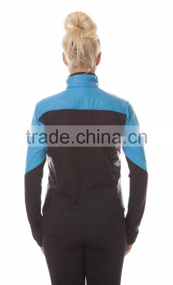 Ultralight softshell down running jacket coats women for the winter