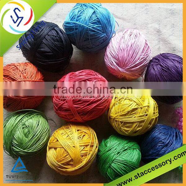 Jewelry Making Mixed Cotton Wax Cord