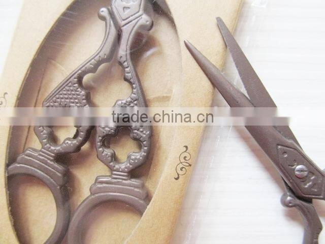 Sewing scissors.Antique Zakka Scissors Embroidery Bird Scissors Craft Thread Scissors.