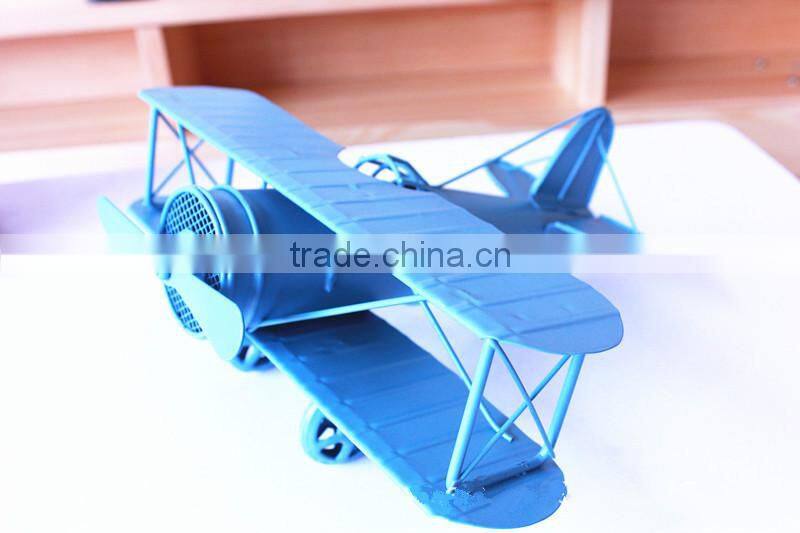 Metal Crafts Vintage Fighter Plane in 4 Tone