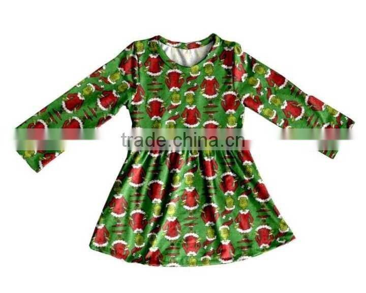 Bunny with chick smocked bishop dress for Easter