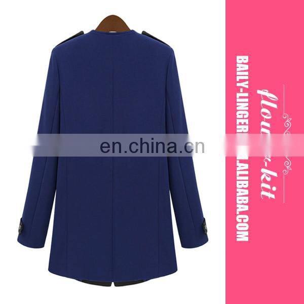New Fashion Women Asymmetric Coat Cuffs Zipper Warm Jacket Outerwear