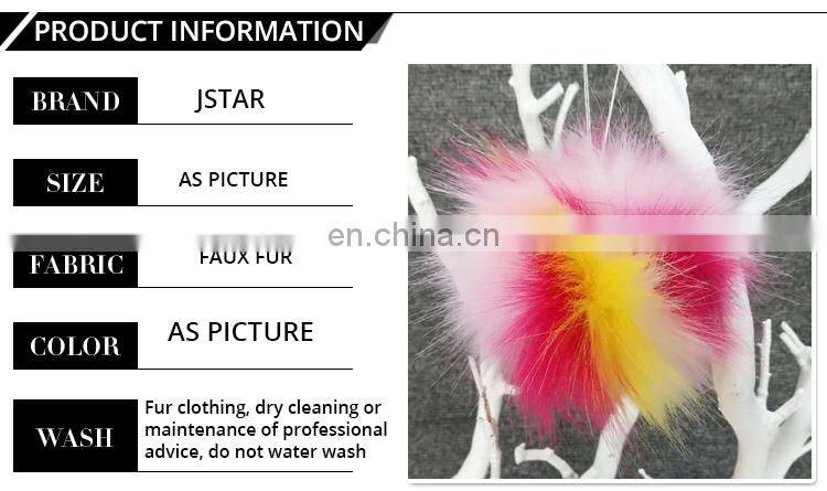 2017 Faux Fur Ball POMPOM Accessories
