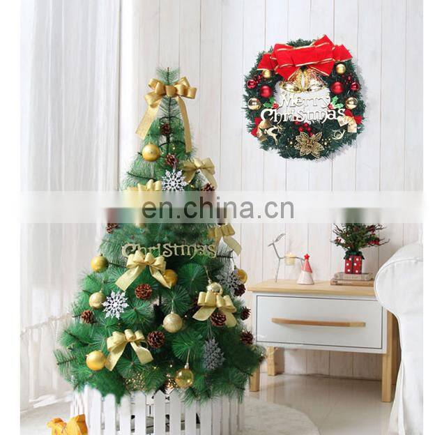 36CM Christmas Large Wreath Door Wall Ornament Garland Decoration