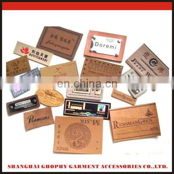 metal tag logo label clothing