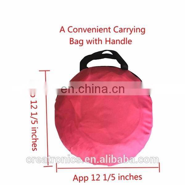 Girls Princess Large Kids Play Outdoor/Indoor Castle Design Round Shape Kid Play Tent,House Tent Princess Castle Play Tent