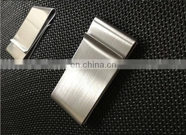 Custom Promotion stainless steel antique money clip