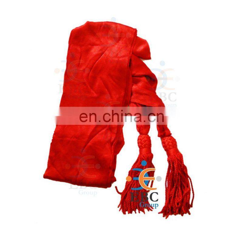 Ceremonial Velvet Matt Polyester Satin Party Sashes With Printing