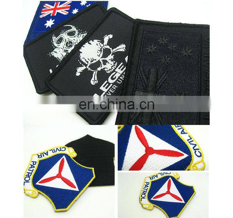 Ideal tree embroidery logo patch for garments