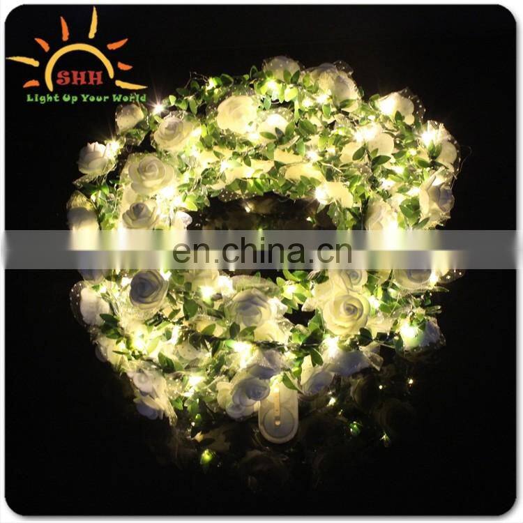 Popular product LED lighting up Crown Rose Flower