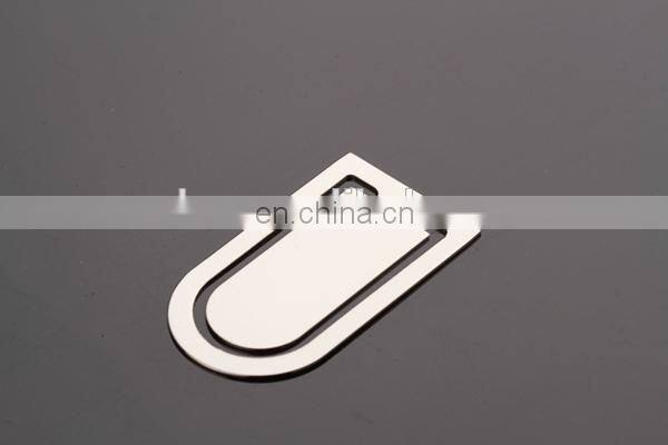 Metal Bookmark Clip for Business Activity , Logo Bookmarks