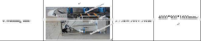 new design frozen potato chips production line