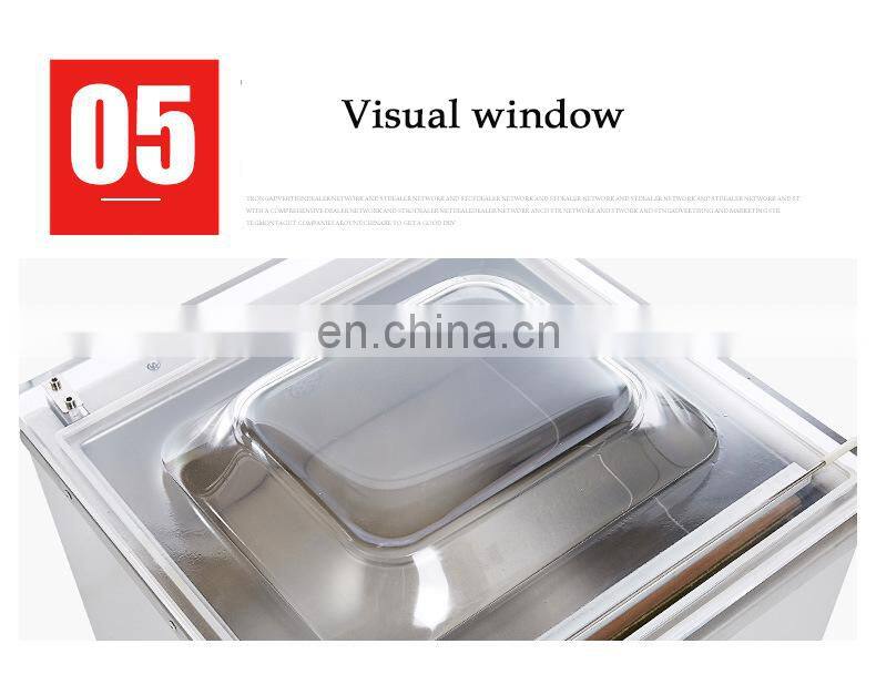 Automatic single chamber foodmeat grains tablevacuumsealervacuumpackingmachine